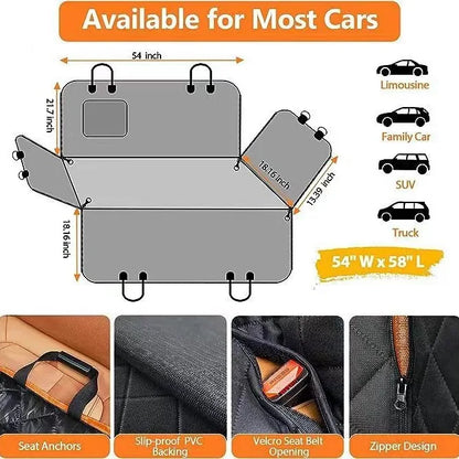 (MAXIMUM OF ONLY 1 PER CUSTOMER) Heavy-Duty Back Seat Dog Cover